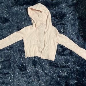 Brandy Melville Cropped Pink Sweater